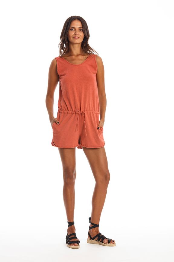Playsuit Nina Earth Rood via Shop Like You Give a Damn