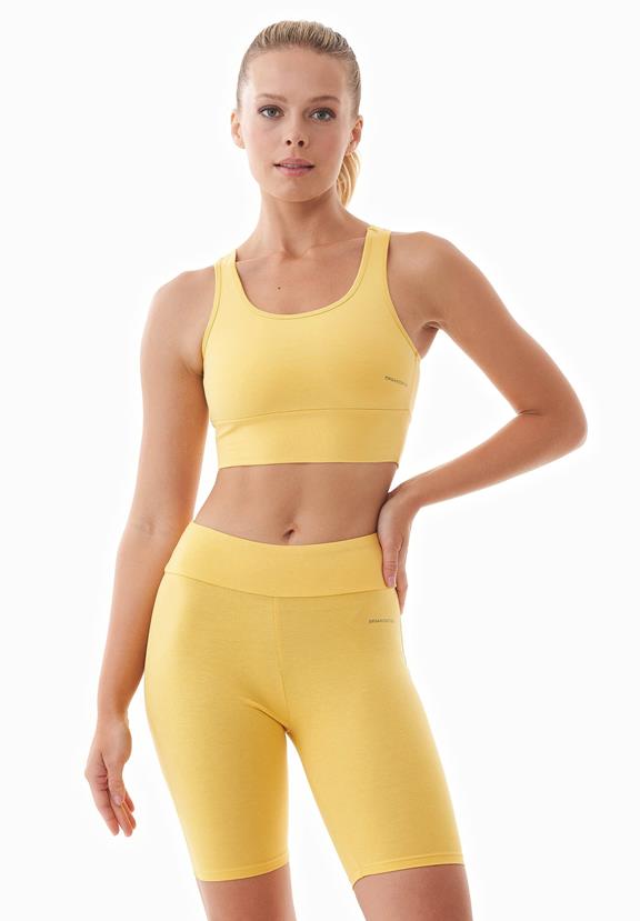 Betsyy Organic Cotton Bralette Yellow via Shop Like You Give a Damn