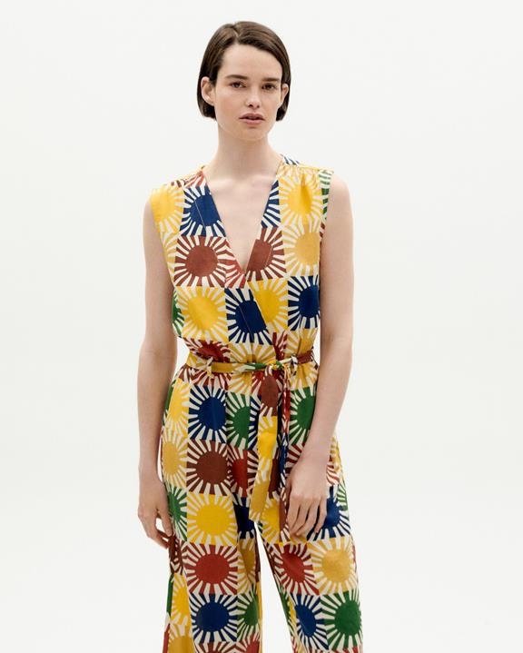 Jumpsuit Winona Sun Grid Veelkleurig from Shop Like You Give a Damn