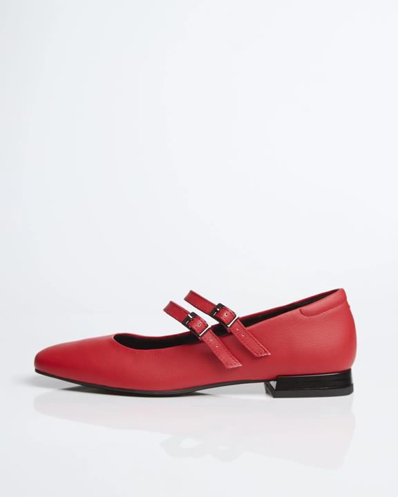 Ballerinas Mary Jane Strawberry Red via Shop Like You Give a Damn
