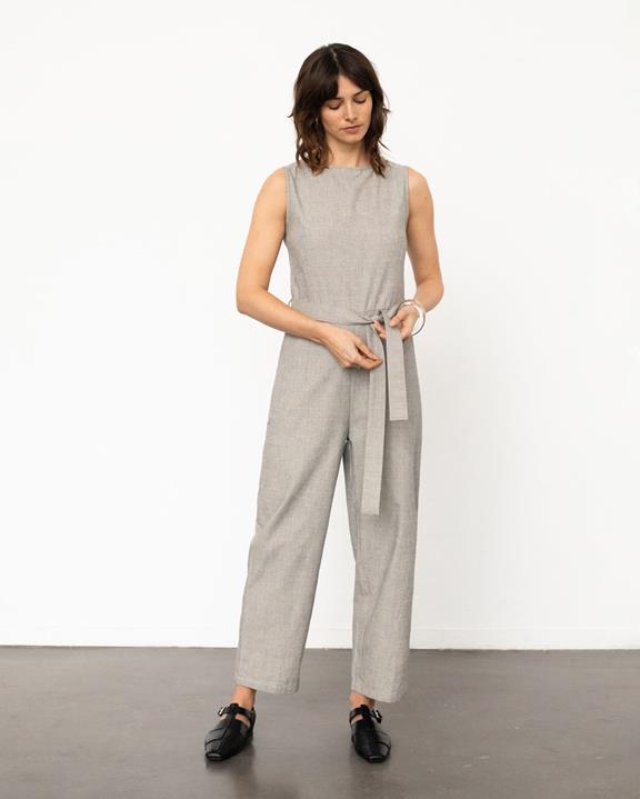 Jumpsuit Mouwloos Grijs from Shop Like You Give a Damn